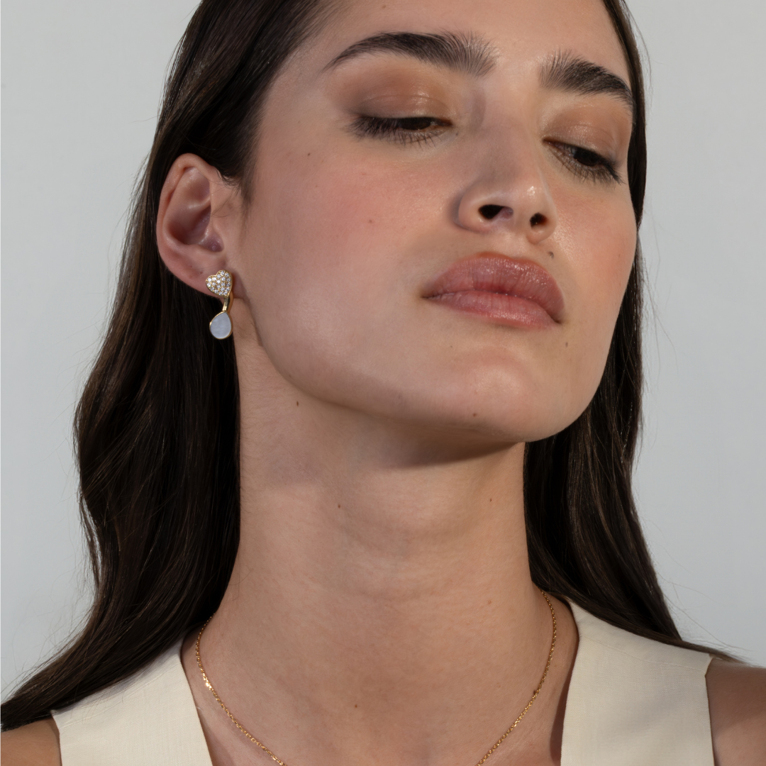 Lover’s Pulse & Petal Earrings