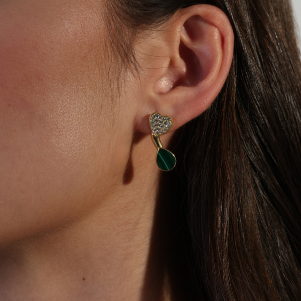Lover’s Pulse & Petal Earrings