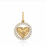 Heart of Gold Charm