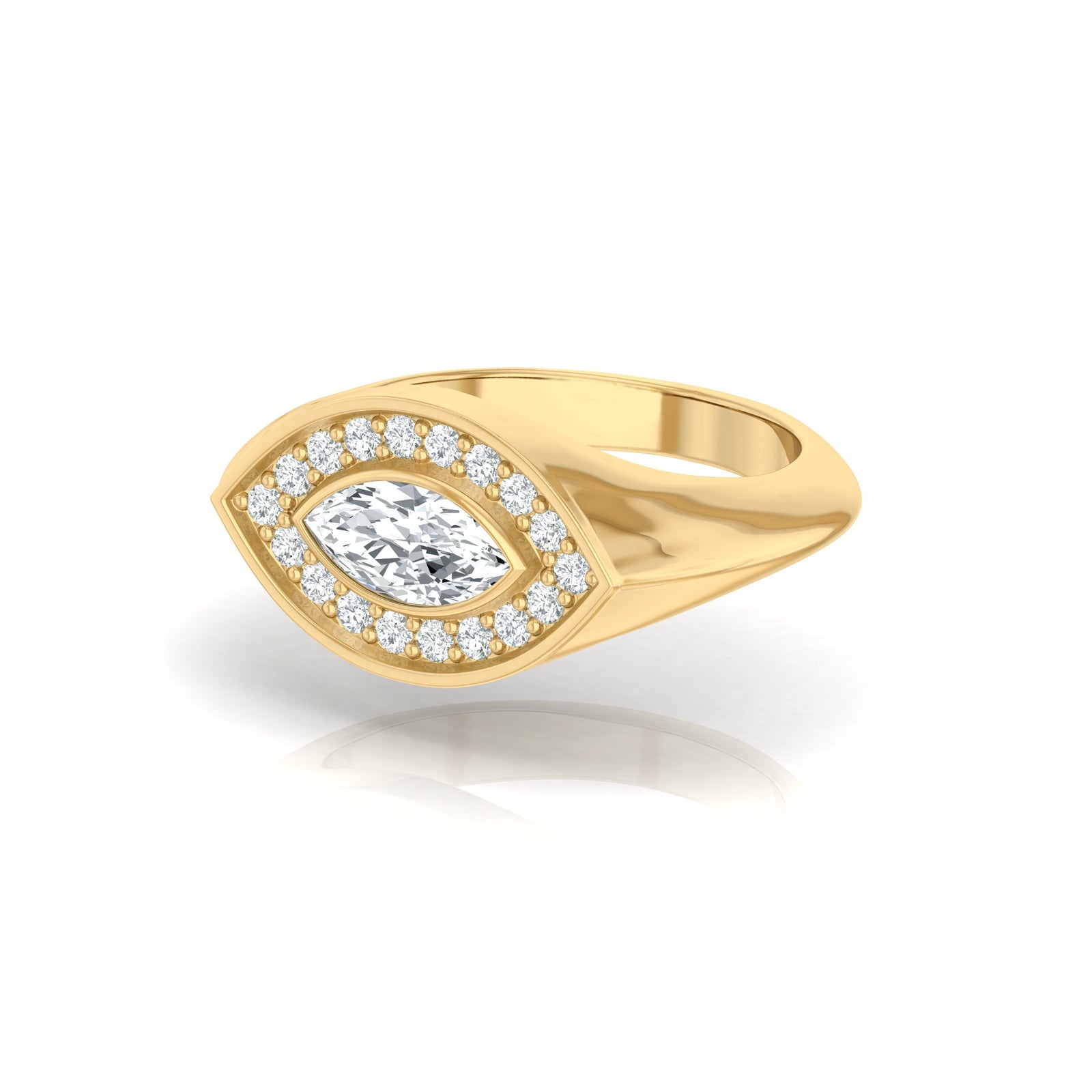 Intuition Pinky Ring – Shaikha Fakhro Co WLL