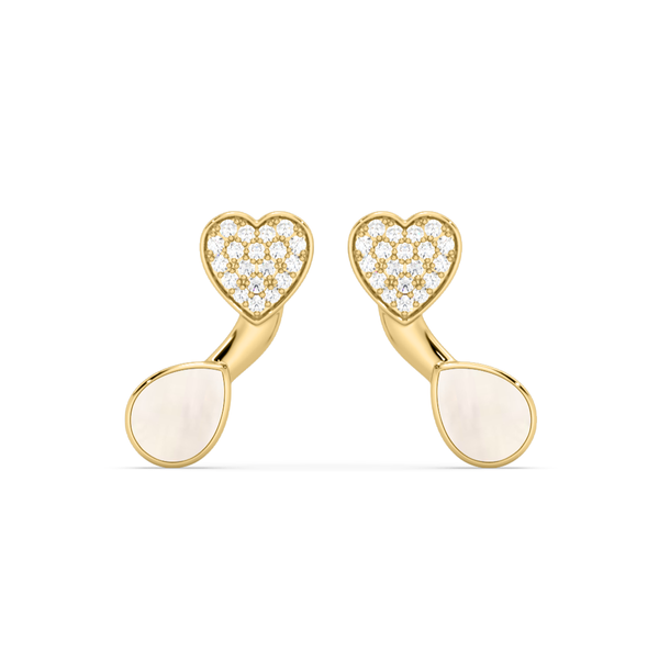Lover’s Pulse & Petal Earrings