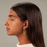 Self-Crowned Earrings