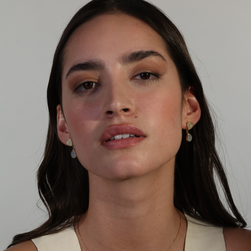 Lover’s Pulse & Petal Earrings
