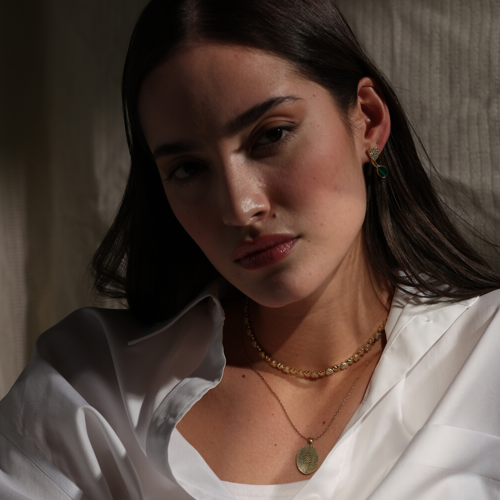 Mini Heart of Gold Choker